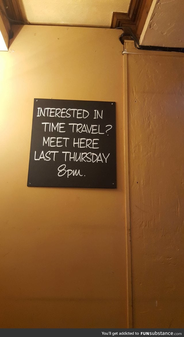 On a pub wall in Bristol