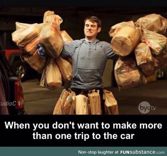 Two trips? No way