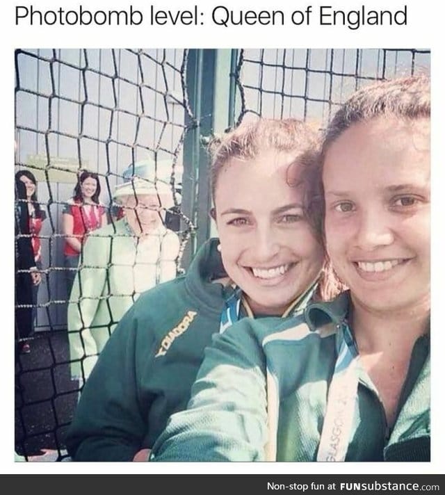 Highest level of photobomb