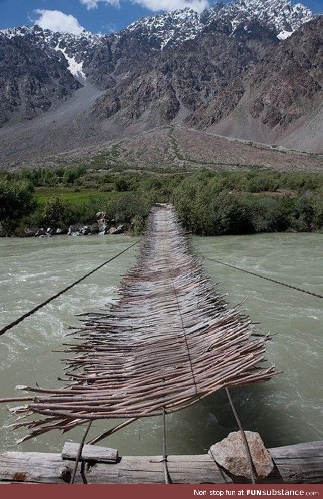 Tajikistan bridge