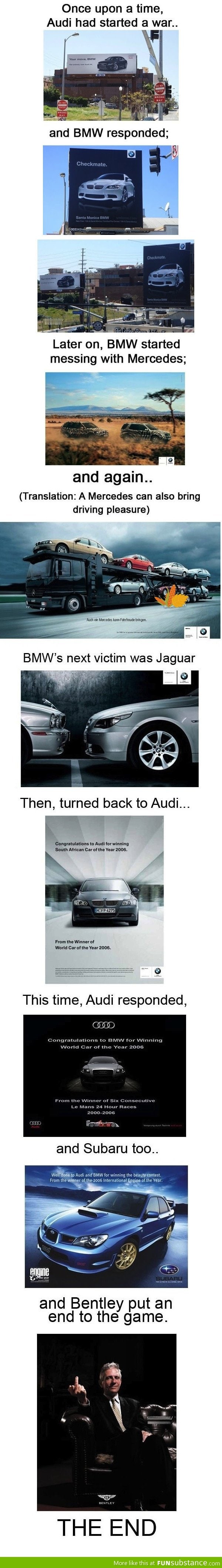 Car ad wars