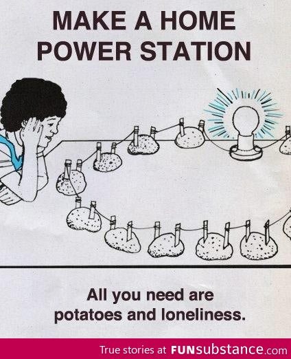 What you need to make a power station