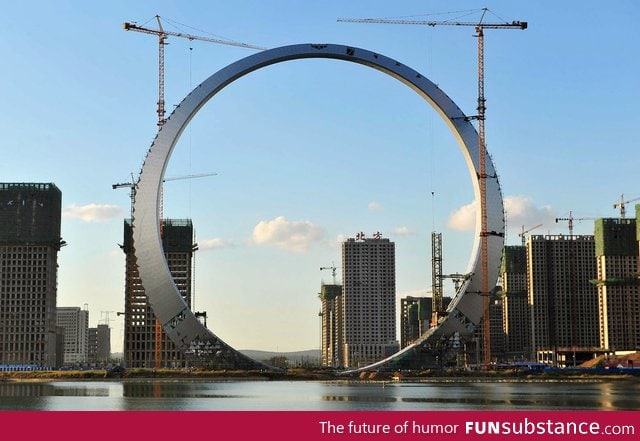 Enormous Stargate built in China