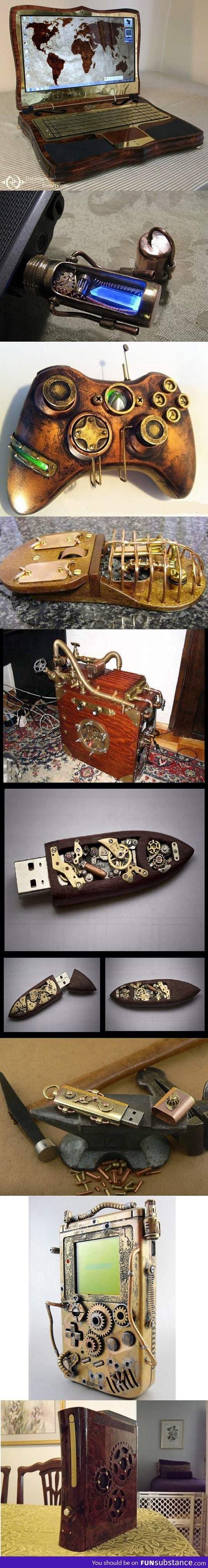 Steampunk gadgets