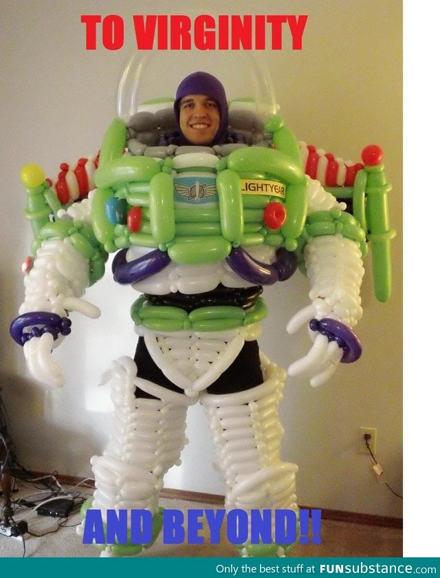 First thing i thought when i saw "balloon buzz light year costume"