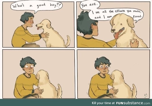 U is a good boi