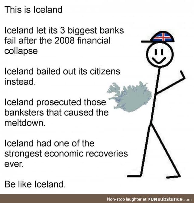 Be like iceland