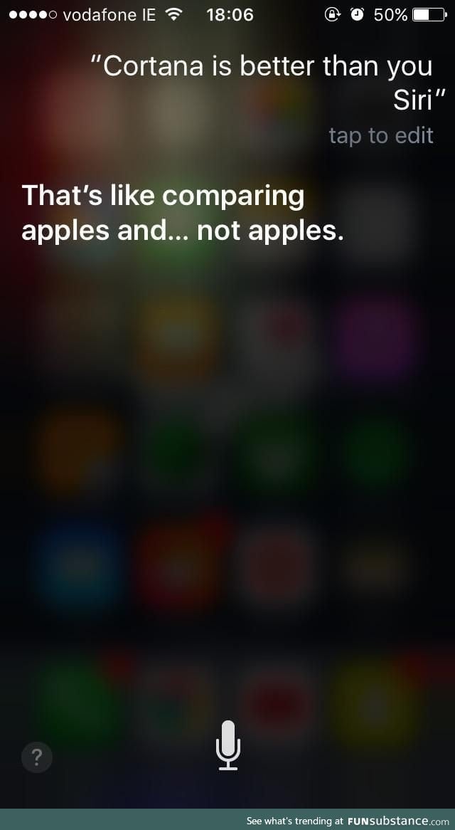 Siri and his puns