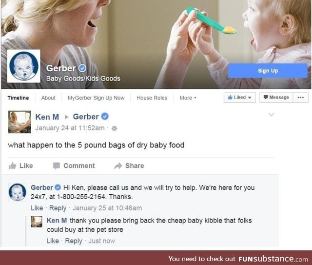 Ken M on Baby Food