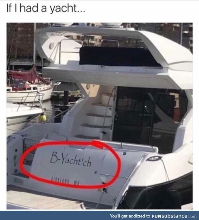 Yacht name