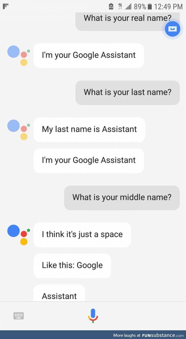 Google Assistant is that irritating kid