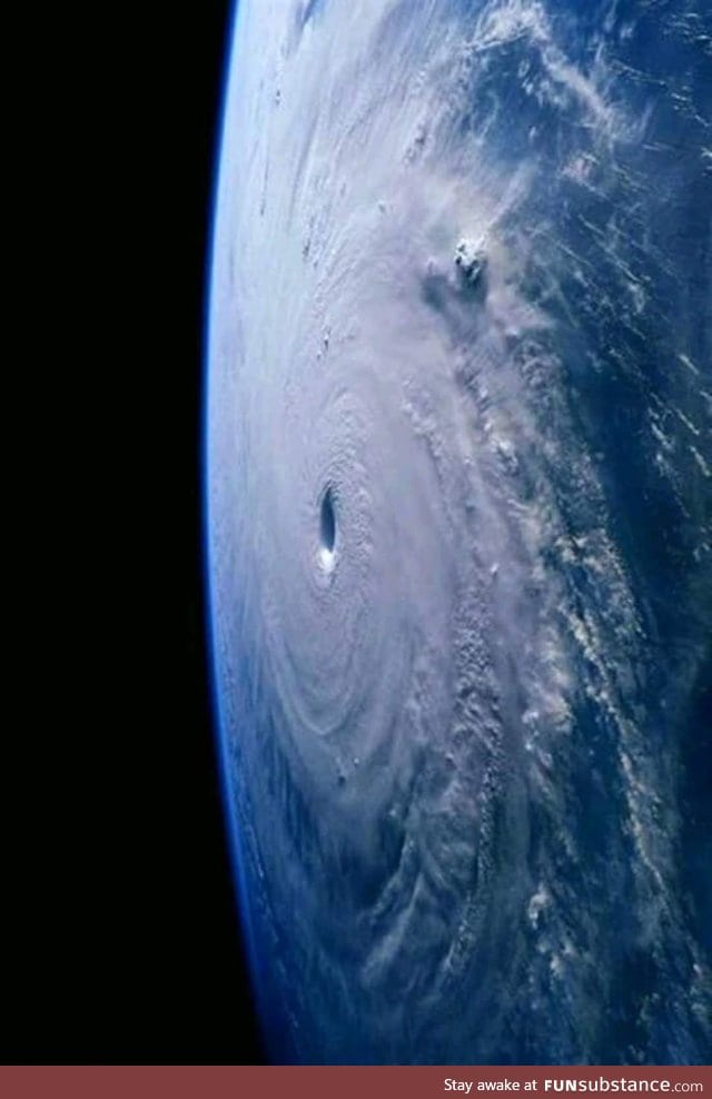 Hurricane Irma as seen from the International Space Station