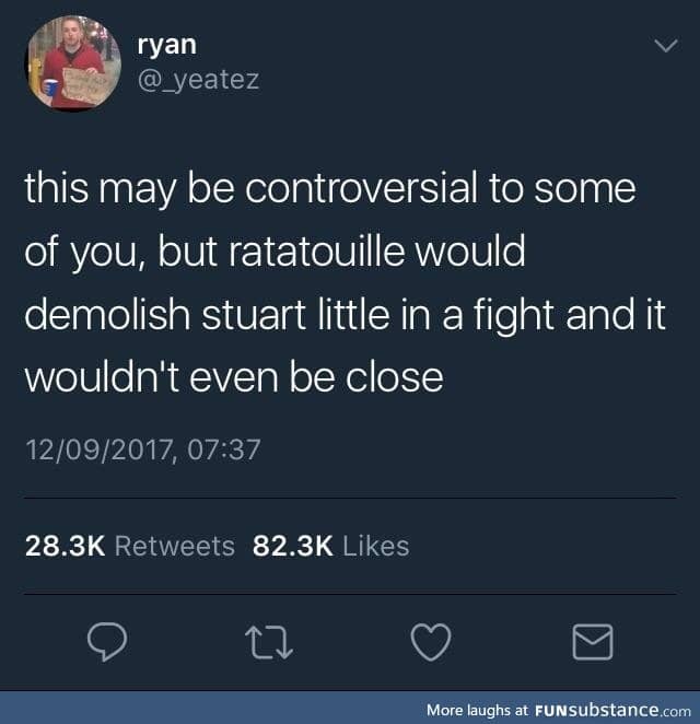 Ratatoille was best movie