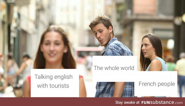 When it comes to talking to talking to foreigners