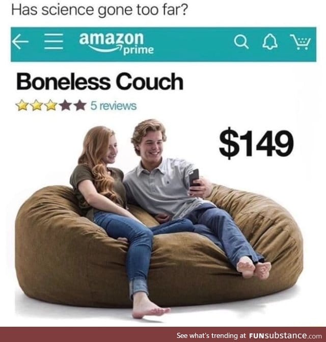 Boneless couch