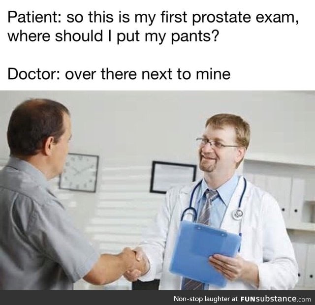 Professional prostate exam