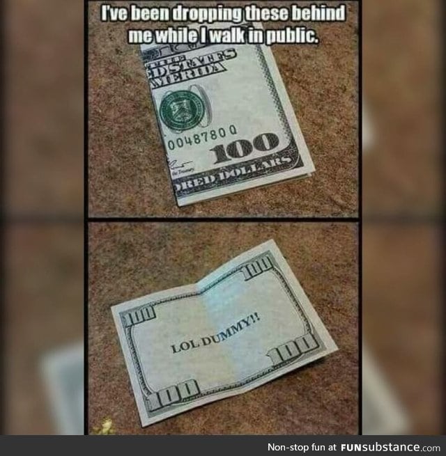 Fake money