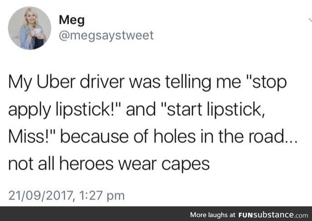 Good Guy Uber Driver