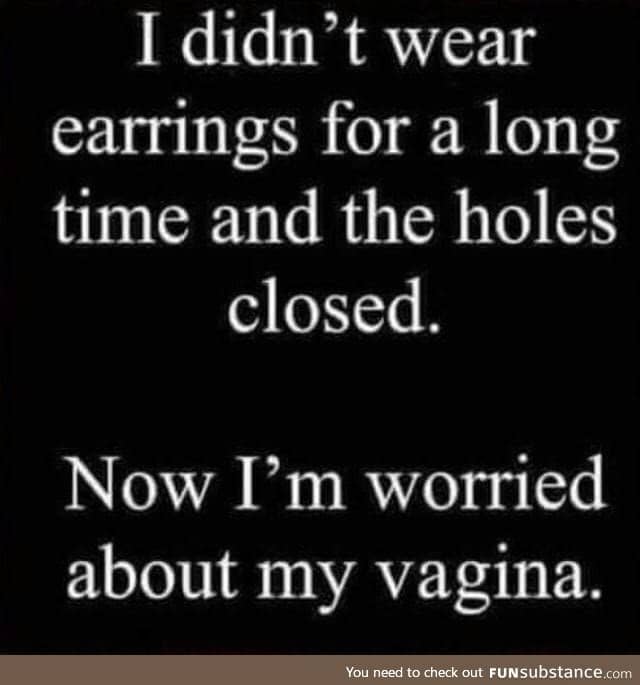 I'm a virgin!