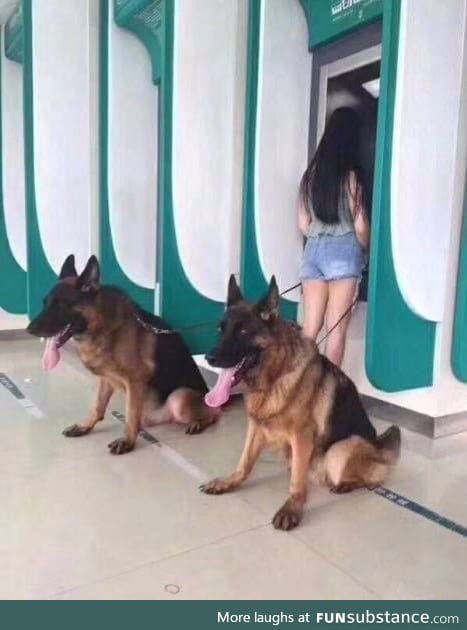 When you want privacy at the ATM