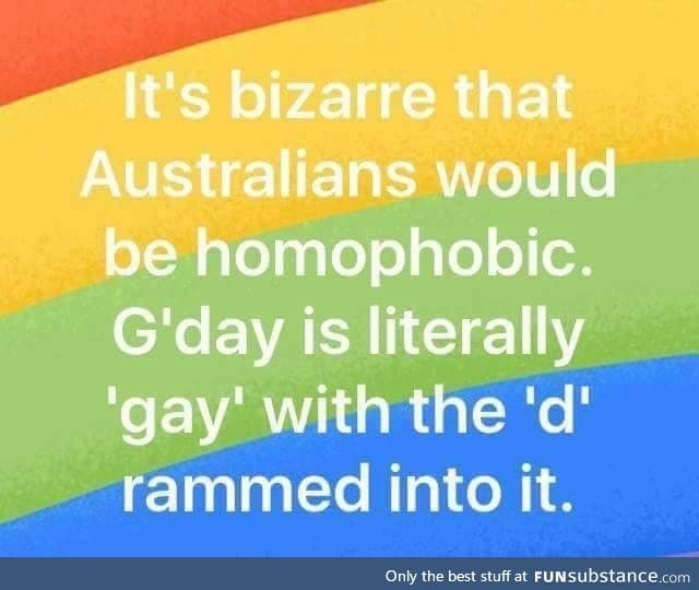 Aussies love gay