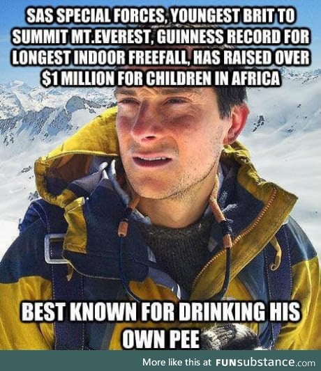 Bear Grylls memes are awesome