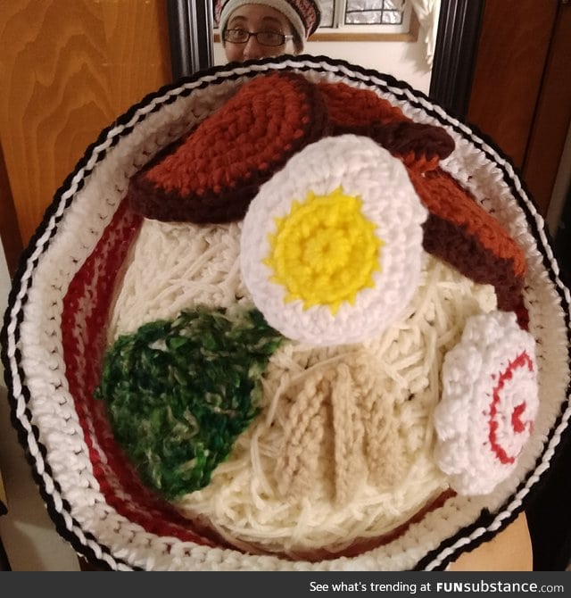 I made a ramen hat