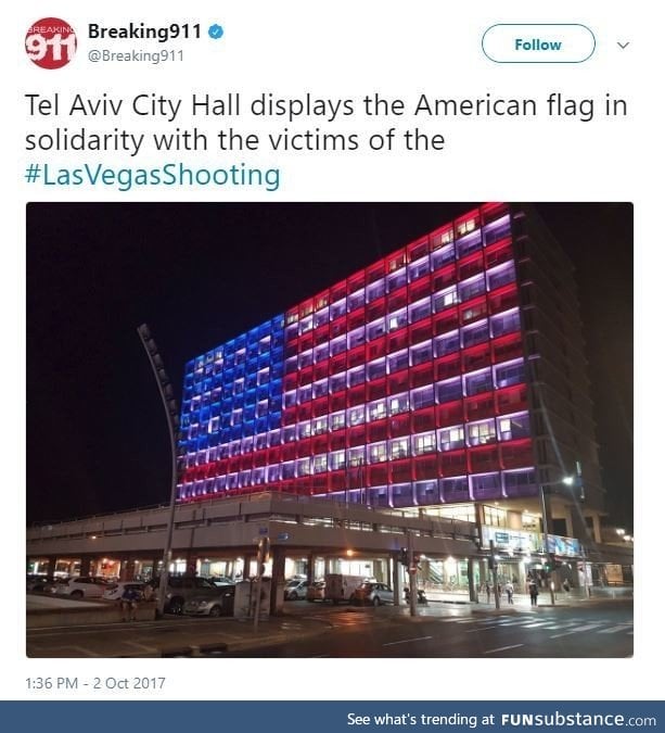 A show of solidarity after America's national tragedy