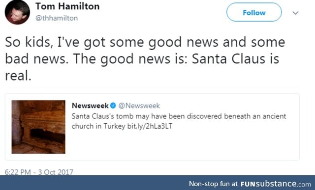 Santa Claus is real