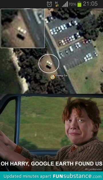 They found us, harry