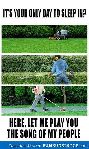 Scumbag lawncare