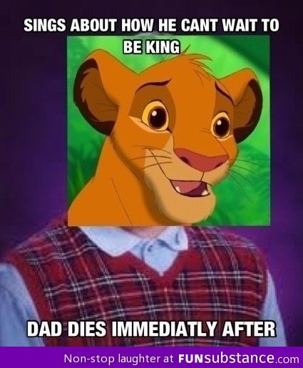 Bad/good luck simba