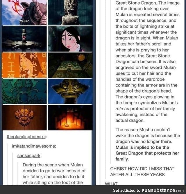 Mulan is a beast!