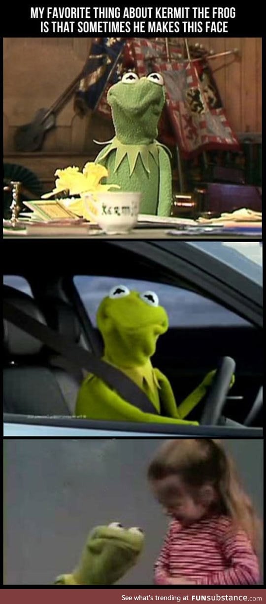 Favorite thing about kermit