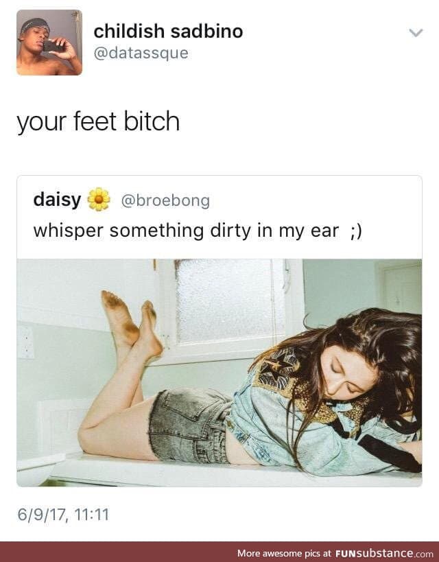 Dirty talking