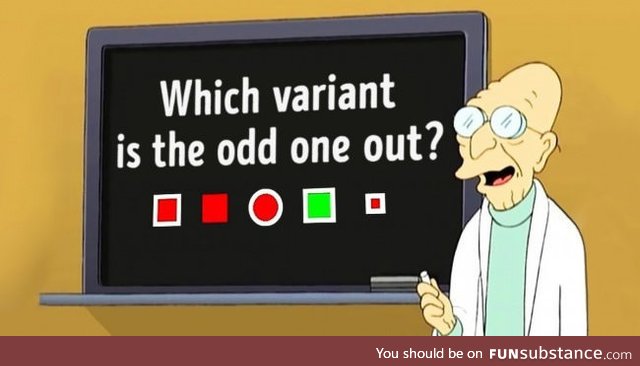 Here are five different shapes. The question is simple: