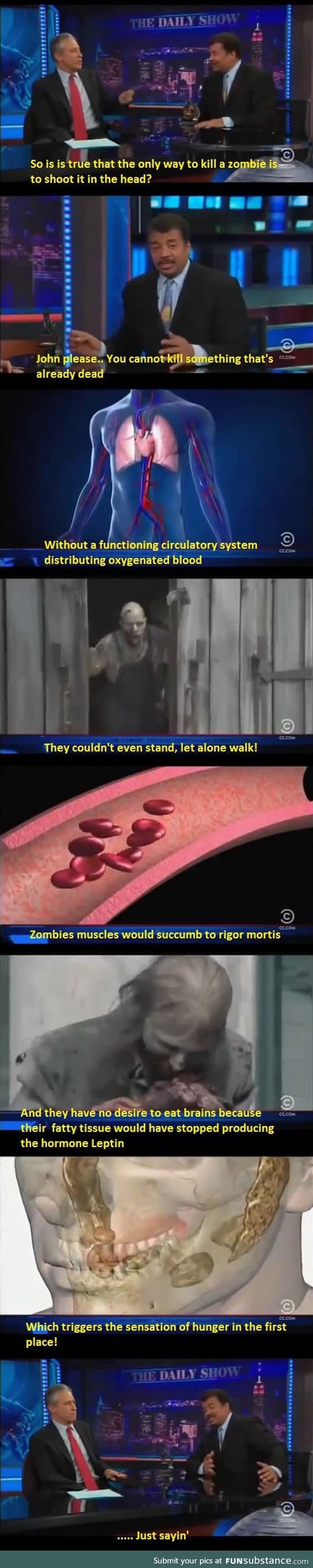 Neil degrasse tyson on zombies