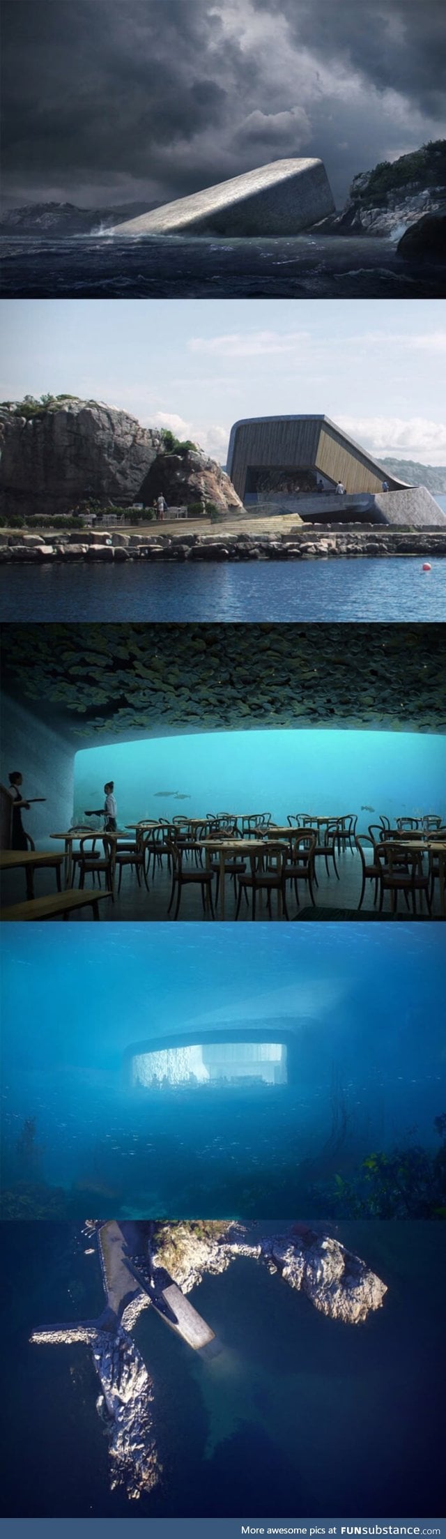 Underwater restaurant