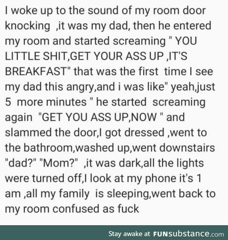 Weird story