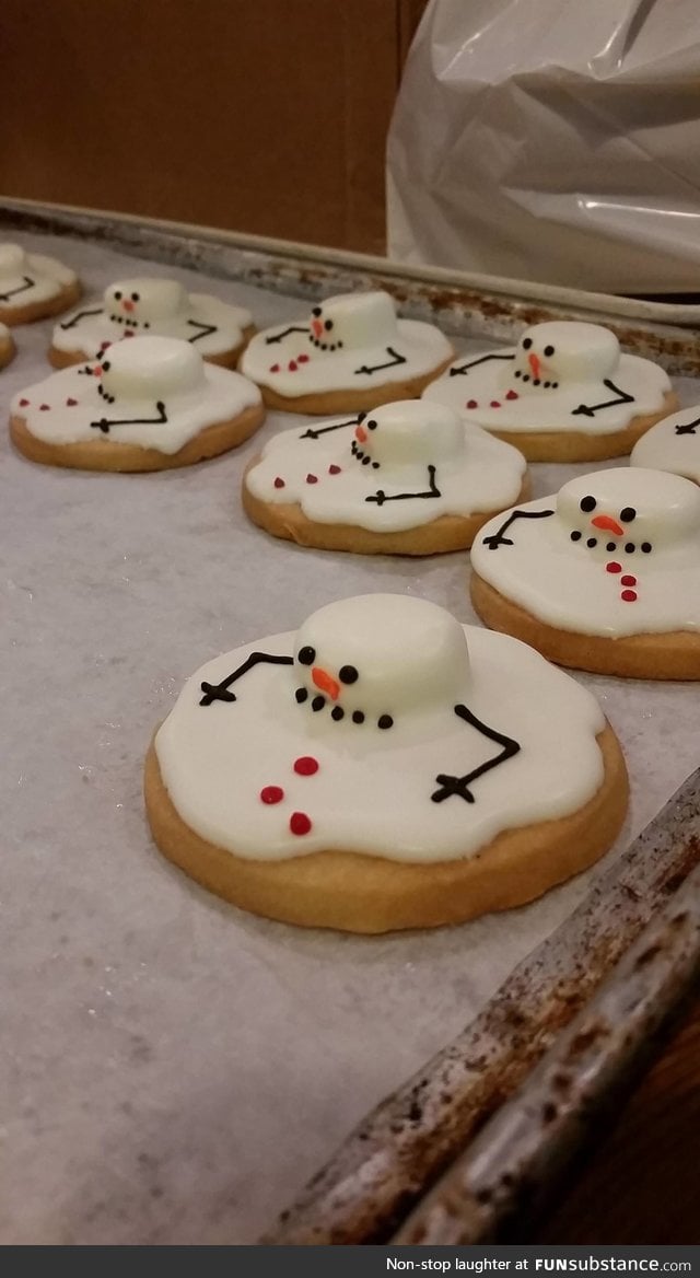 These cookies capture the unseasonably warm weather perfectly