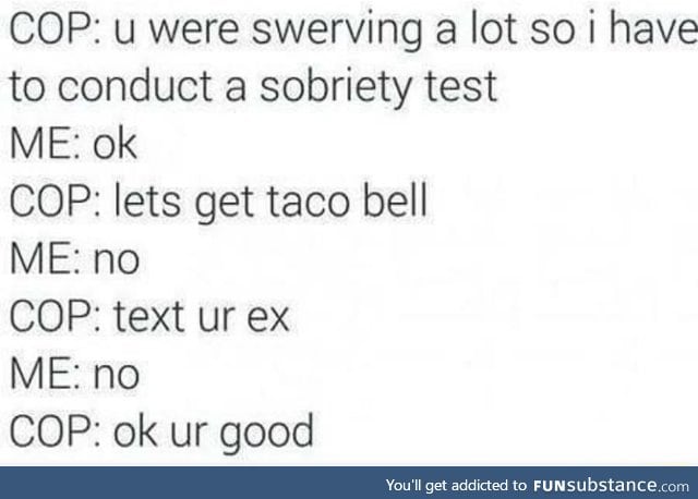 Sobriety test