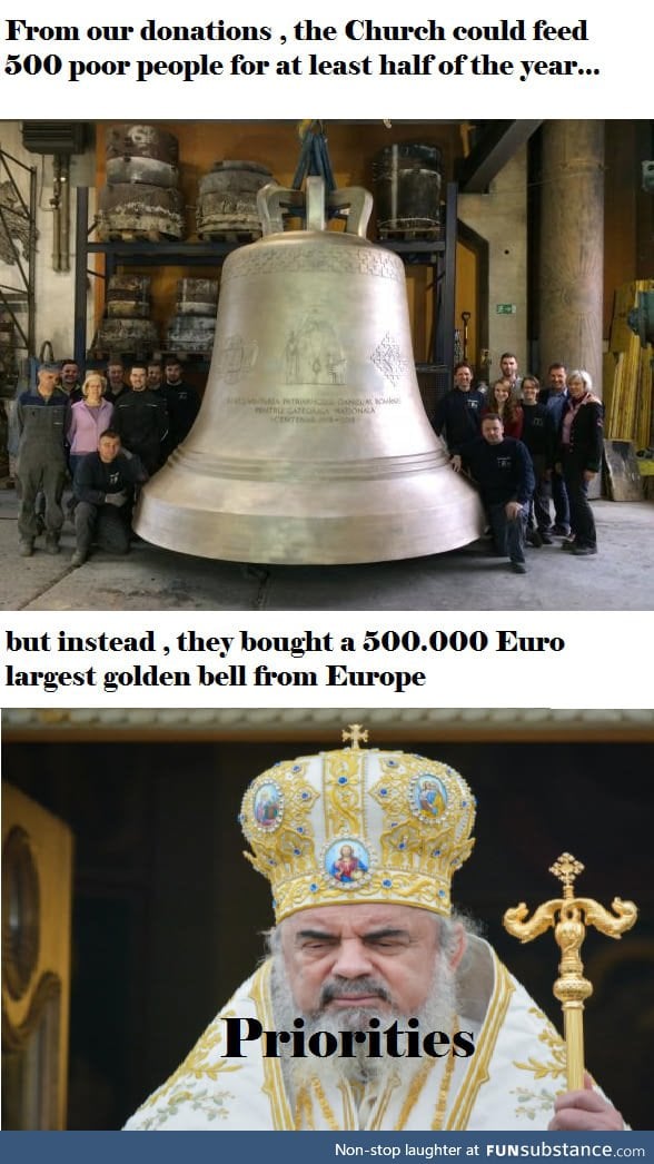 Romania's largest bell