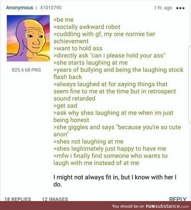 Anon has a girlfriend