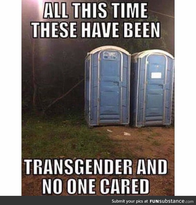 Transgender toilets