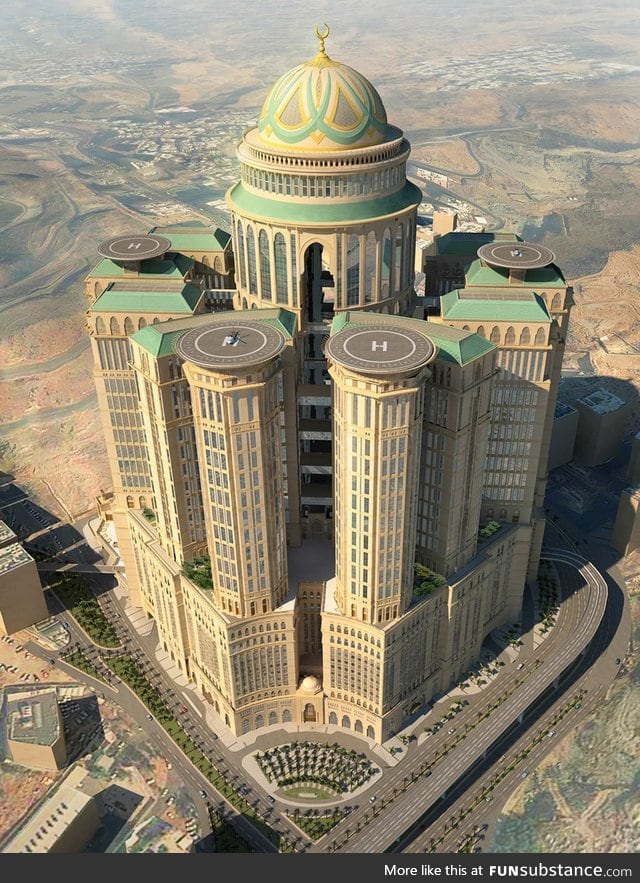 The largest hotel in the world, with a staggering 10,000 rooms