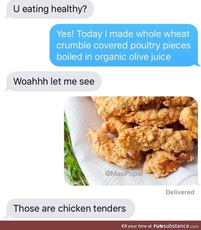 But it's organic