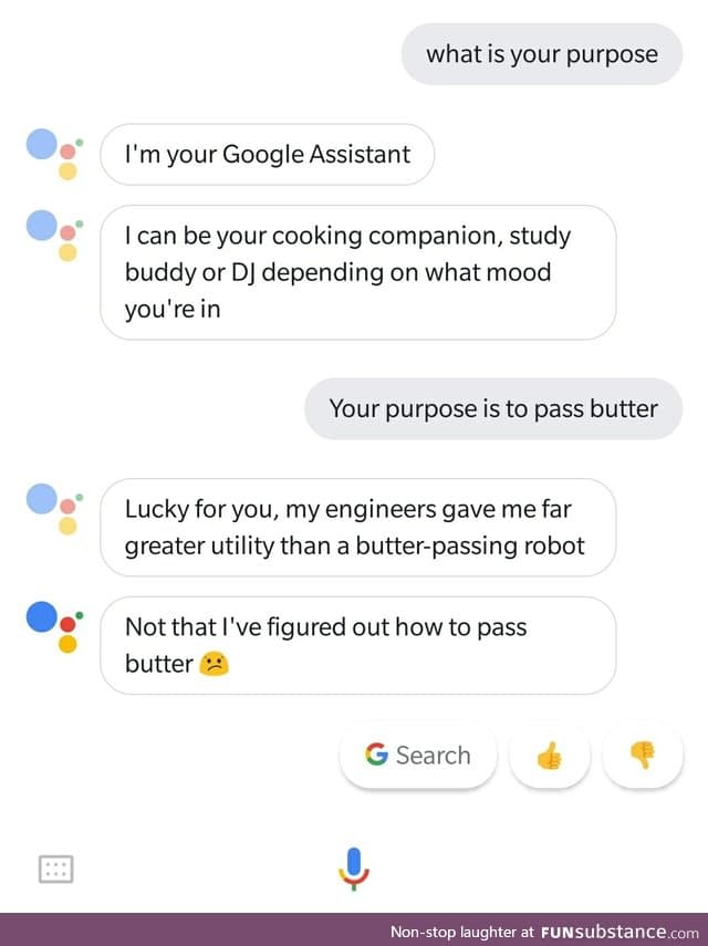 Google Assistant is actually hilarious