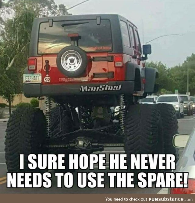 This useless spare tire