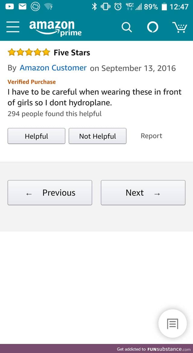 Saw this review on Amazon for a pair of Men's Heelys