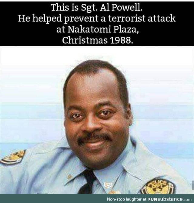 Lest we forget, this guy was defending the Homeland from terrorism 30 years ago